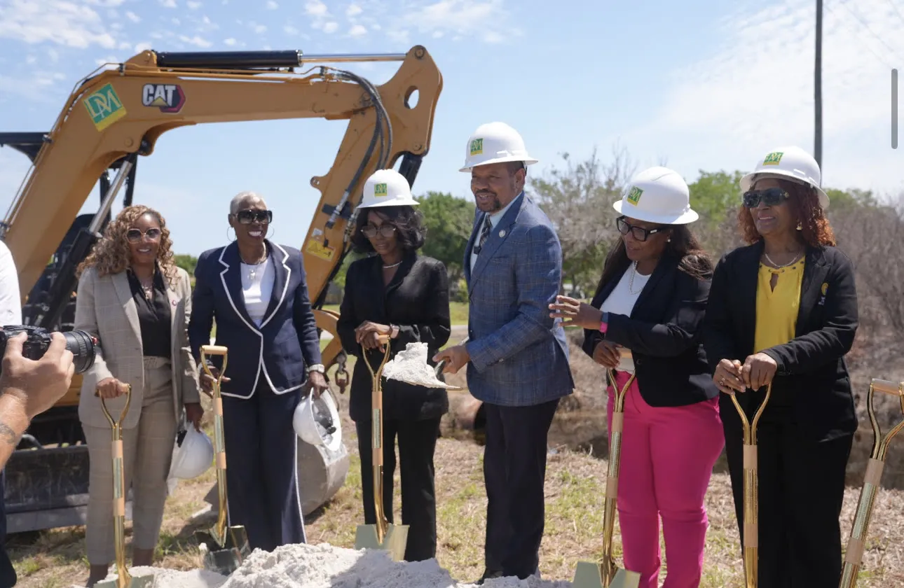 Officials break ground on the C-14 Pump Station